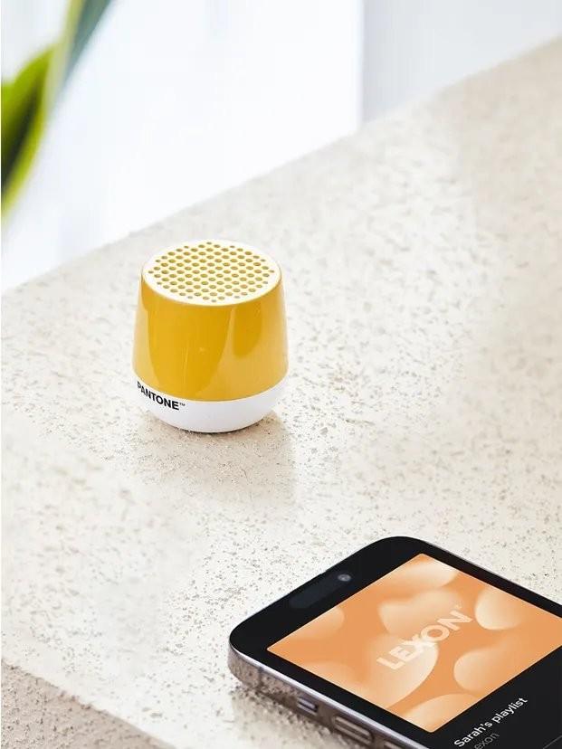 Mino+ Mimosa Speaker - Lexon x Pantone