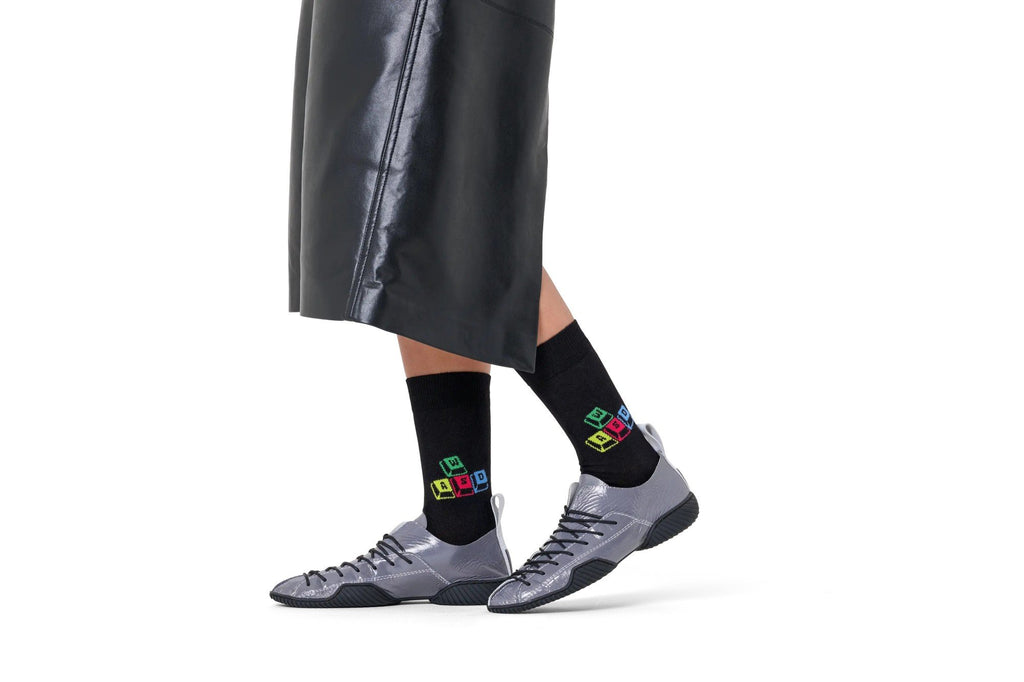 WASD Controls Black Socks