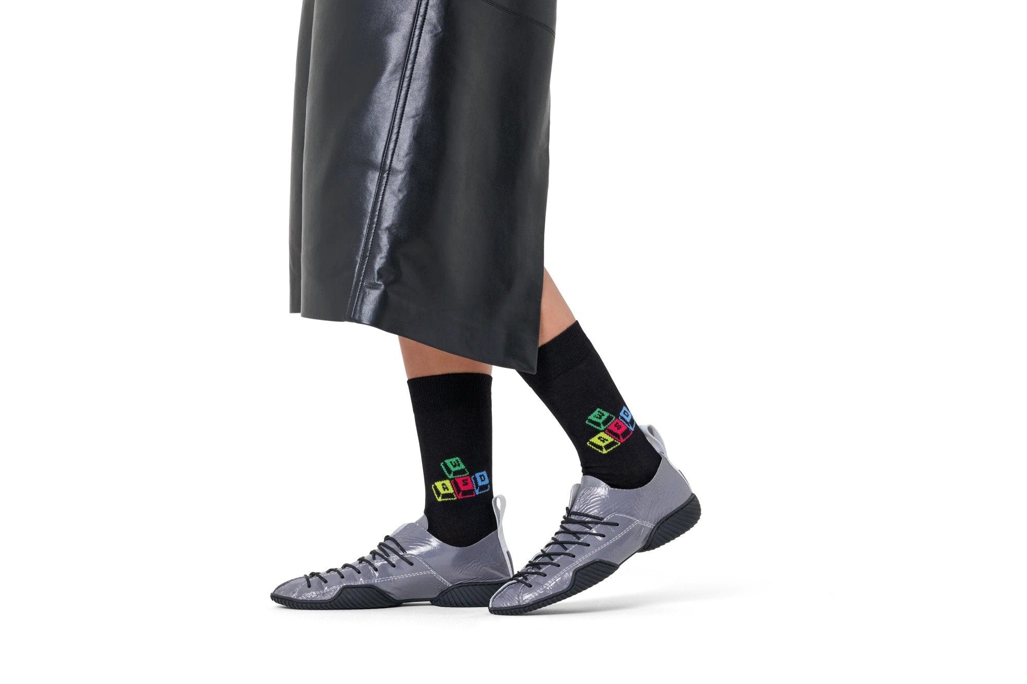 WASD Controls Black Socks