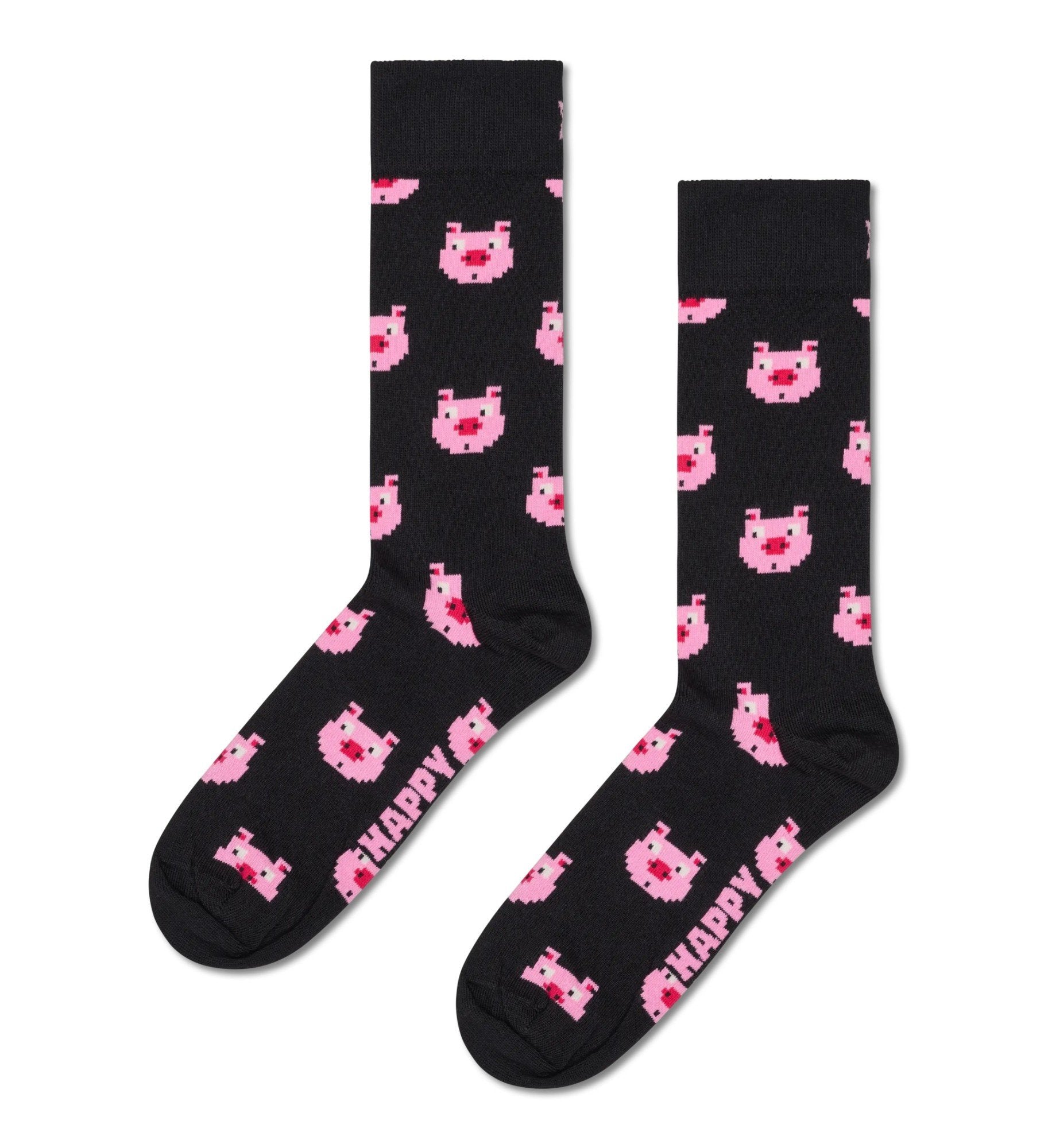 Pig Black Socks