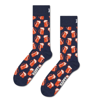 Beer Navy Socks