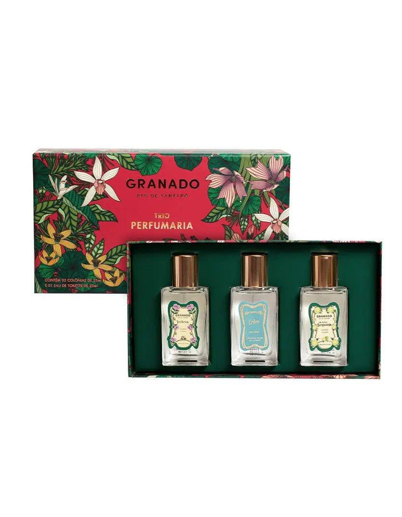 Perfumery Trio Chá Preto & Bergamota - Granado