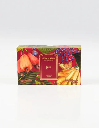 Folia Glass Tray + Bar Soap Duo Kit - Granado