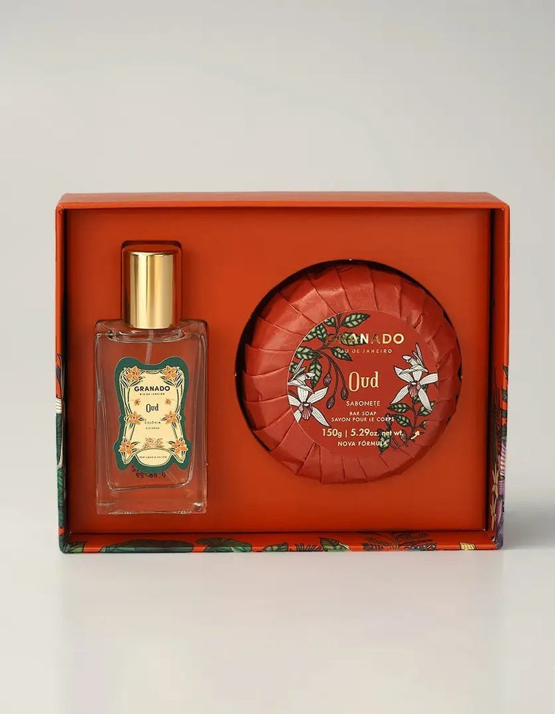 Oud Bar Soap & Eau de Cologne Duo Kit - Granado