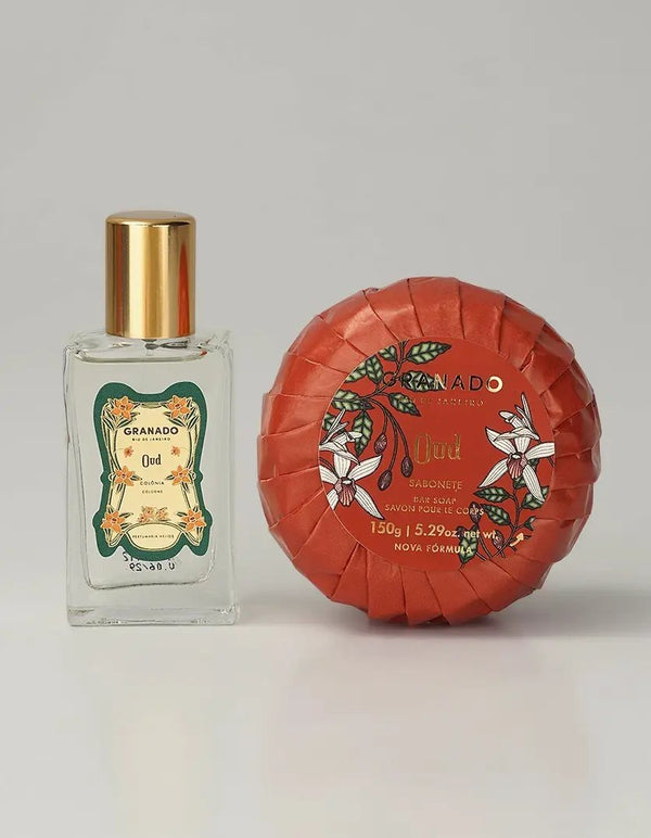 Oud Bar Soap & Eau de Cologne Duo Kit - Granado