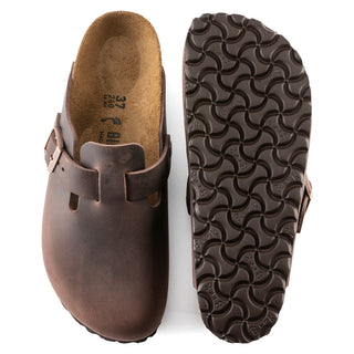 Boston Oiled Leather Habana Unisex Narrow