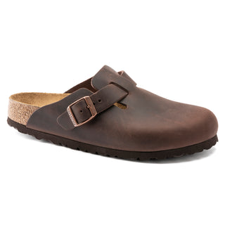 Boston Oiled Leather Habana Unisex Narrow
