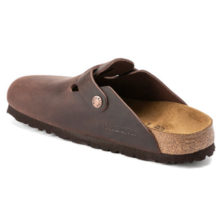 Boston Oiled Leather Habana Unisex Narrow