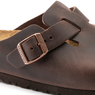 Boston Oiled Leather Habana Unisex Narrow
