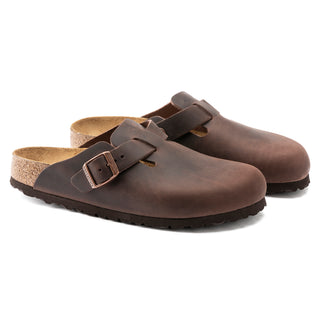 Boston Oiled Leather Habana Unisex Narrow