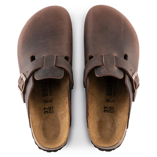 Boston Oiled Leather Habana Unisex Narrow