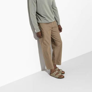 Arizona Soft Footbed Taupe Suede Leather Regular