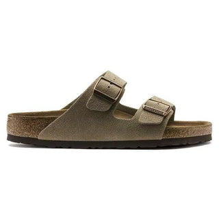 Arizona Soft Footbed Taupe Suede Leather Regular
