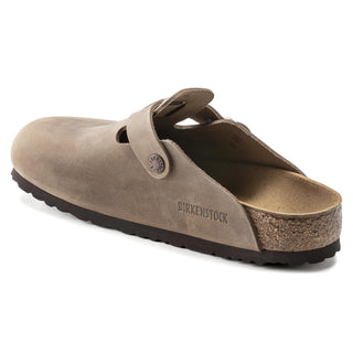 Boston Tabacco Brown Oiled Leather Regular - Birkenstock