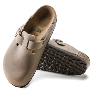 Boston Tabacco Brown Oiled leather Narrow
