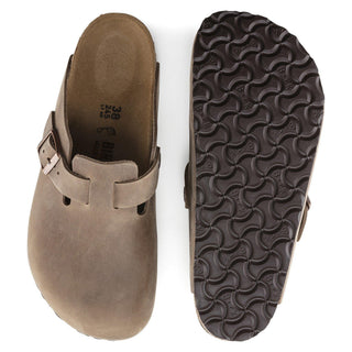 Boston Tabacco Brown Oiled leather Narrow