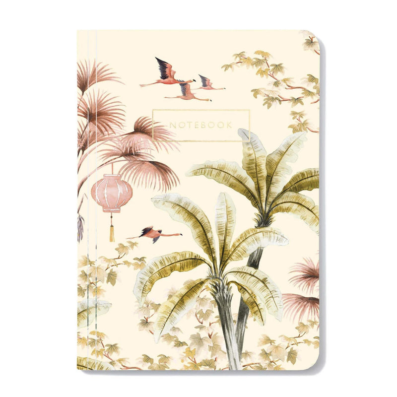 Oriental Flamingo Flight Notebook - Creative Lab Amsterdam