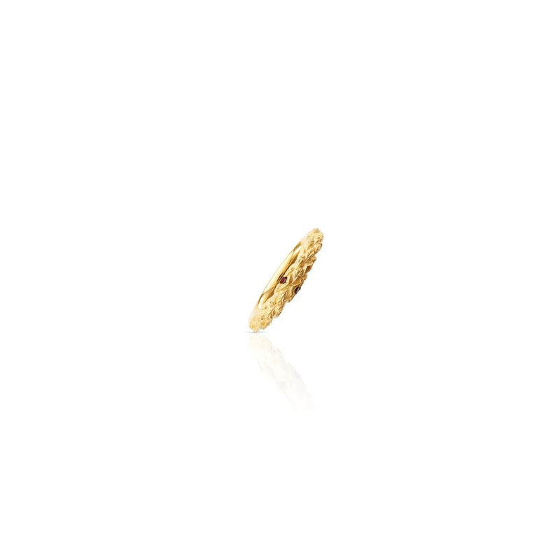 Bromelia Ring with Garnets - Sopro