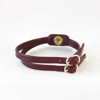 Burgundy Double Lane - Camia