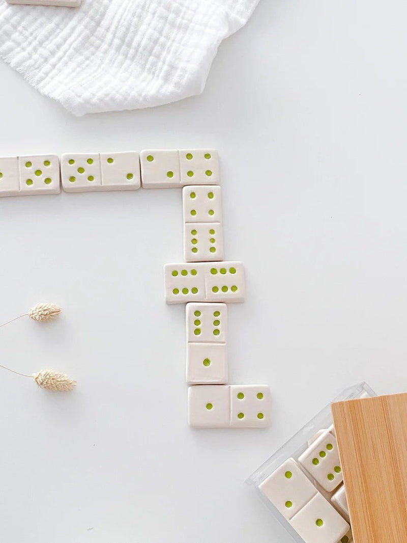 Ceramic Dominoes - Aqui Há Peça