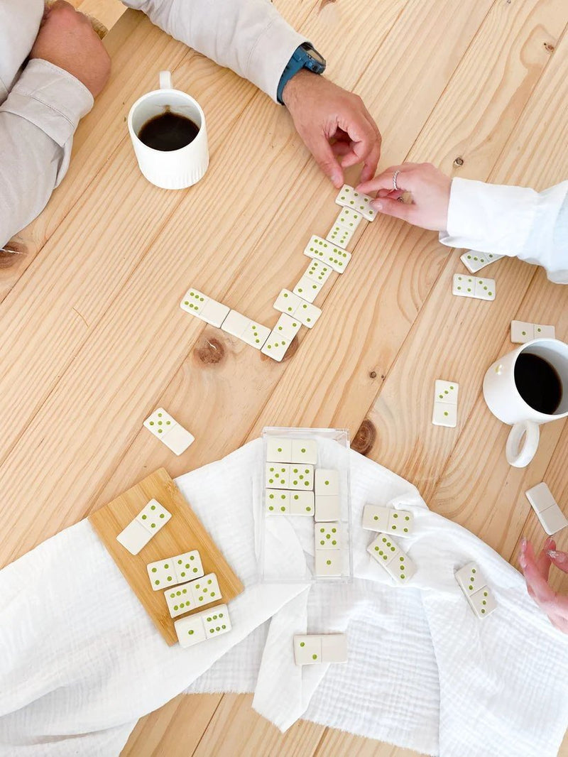 Ceramic Dominoes - Aqui Há Peça