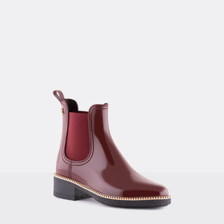 AVA 22 Vegan Bordeaux Ankle Boots - Lemon Jelly