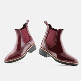 AVA 22 Vegan Bordeaux Ankle Boots - Lemon Jelly