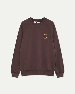 Cunha Brown/Roasted Yellow Logo Sweatshirt