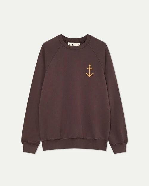 Cunha Brown/Roasted Yellow Logo Sweatshirt