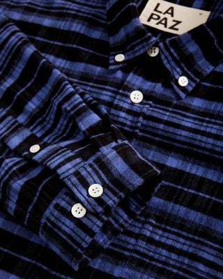 Branco Black and Yves Blue Checks Shirt