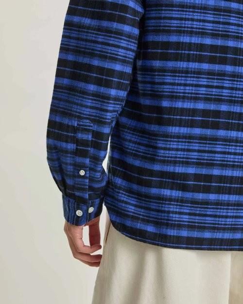 Branco Black and Yves Blue Checks Shirt