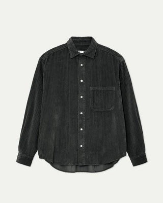 Carvalho Black Sand Soft Cord Shirt