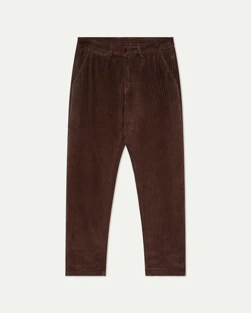 Cruz Brown Soft Cord Trousers