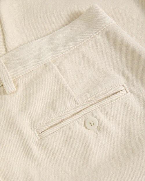 Carona Off-White Denim Trousers