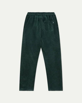 Ponte Dark Green Soft Cord Trousers