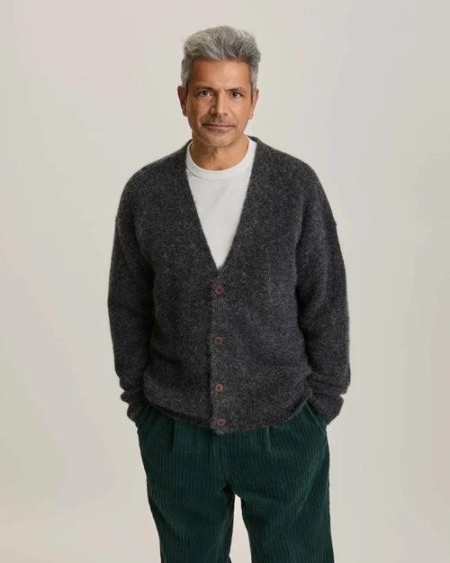 Ponte Dark Green Soft Cord Trousers