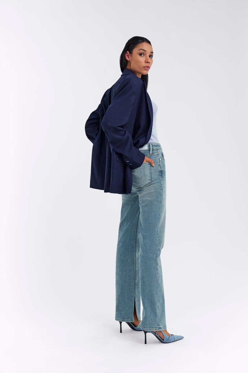 Star G Bootcut Slpit Denin Trousers - GAS