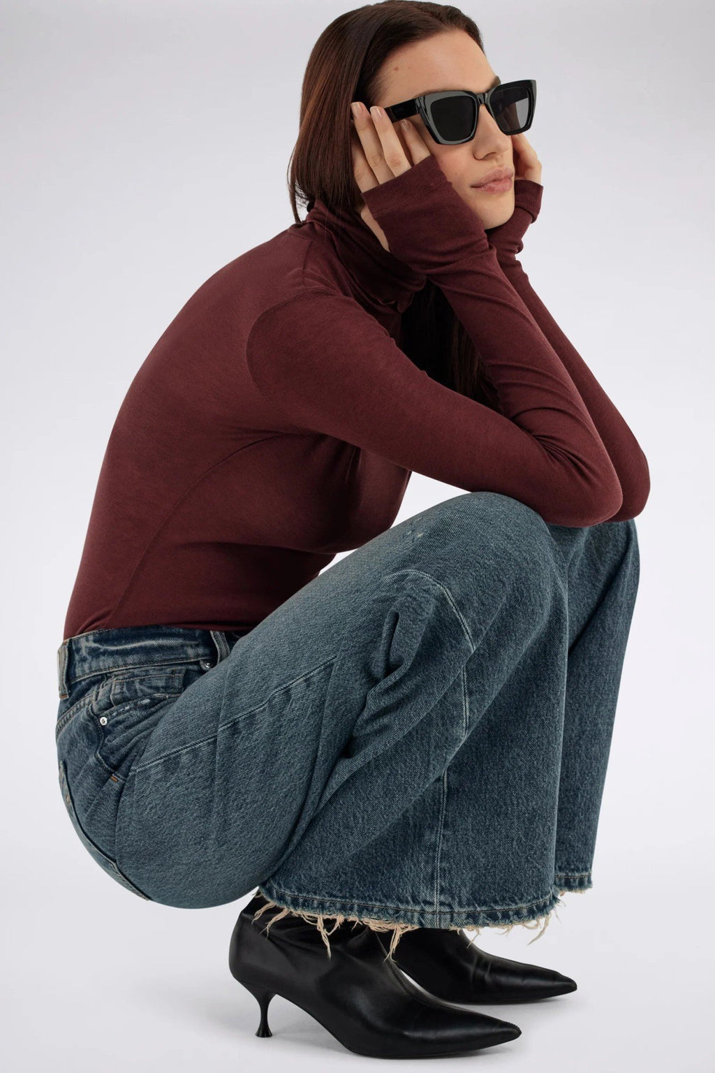 Martin Low Rise Jeans Tousers