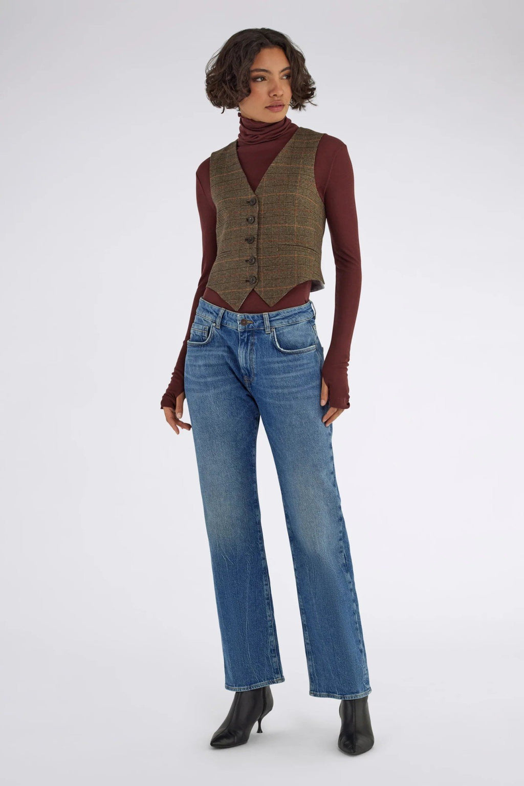 Greg Staight Denim Trousers