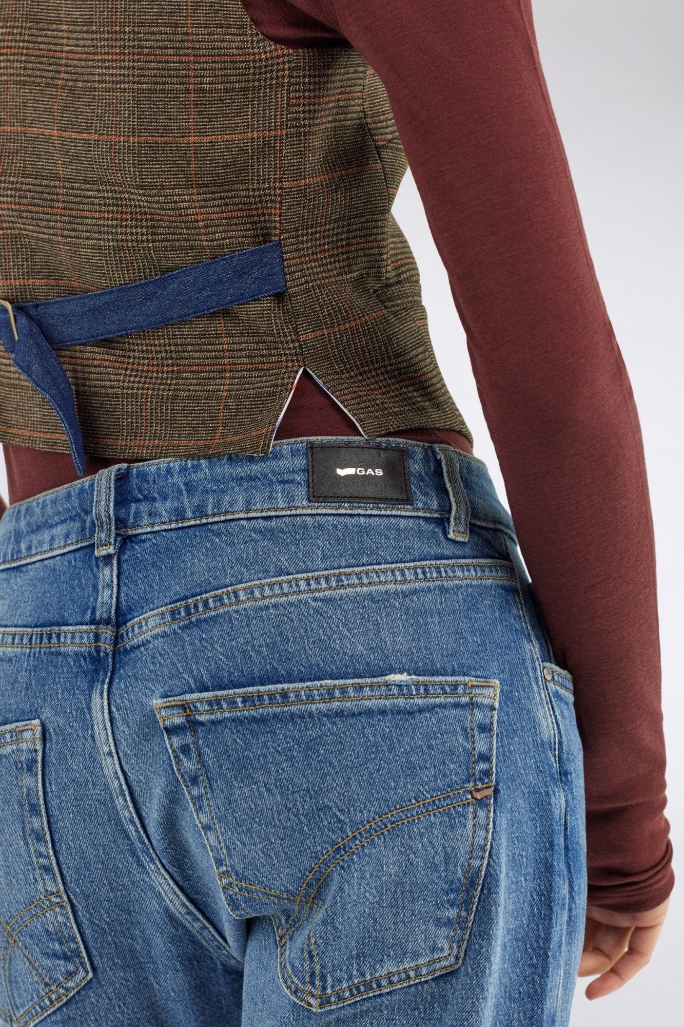 Greg Staight Denim Trousers