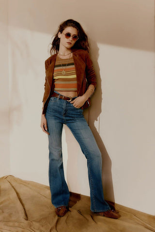 Malia Suede Leather Jacket