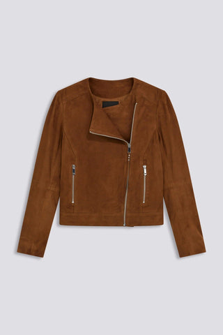 Malia Suede Leather Jacket