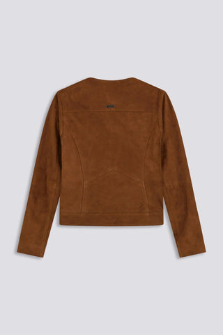 Malia Suede Leather Jacket