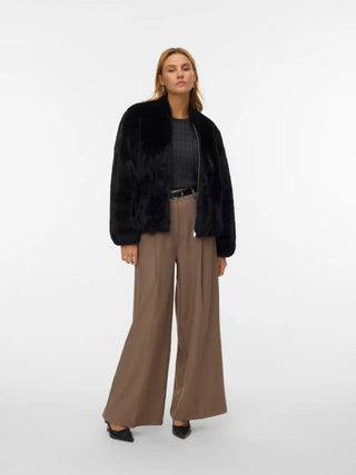 Fur Without Compromise – Short Bomber Jacket