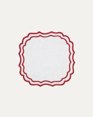 Greta Red Coaster/Bread Base