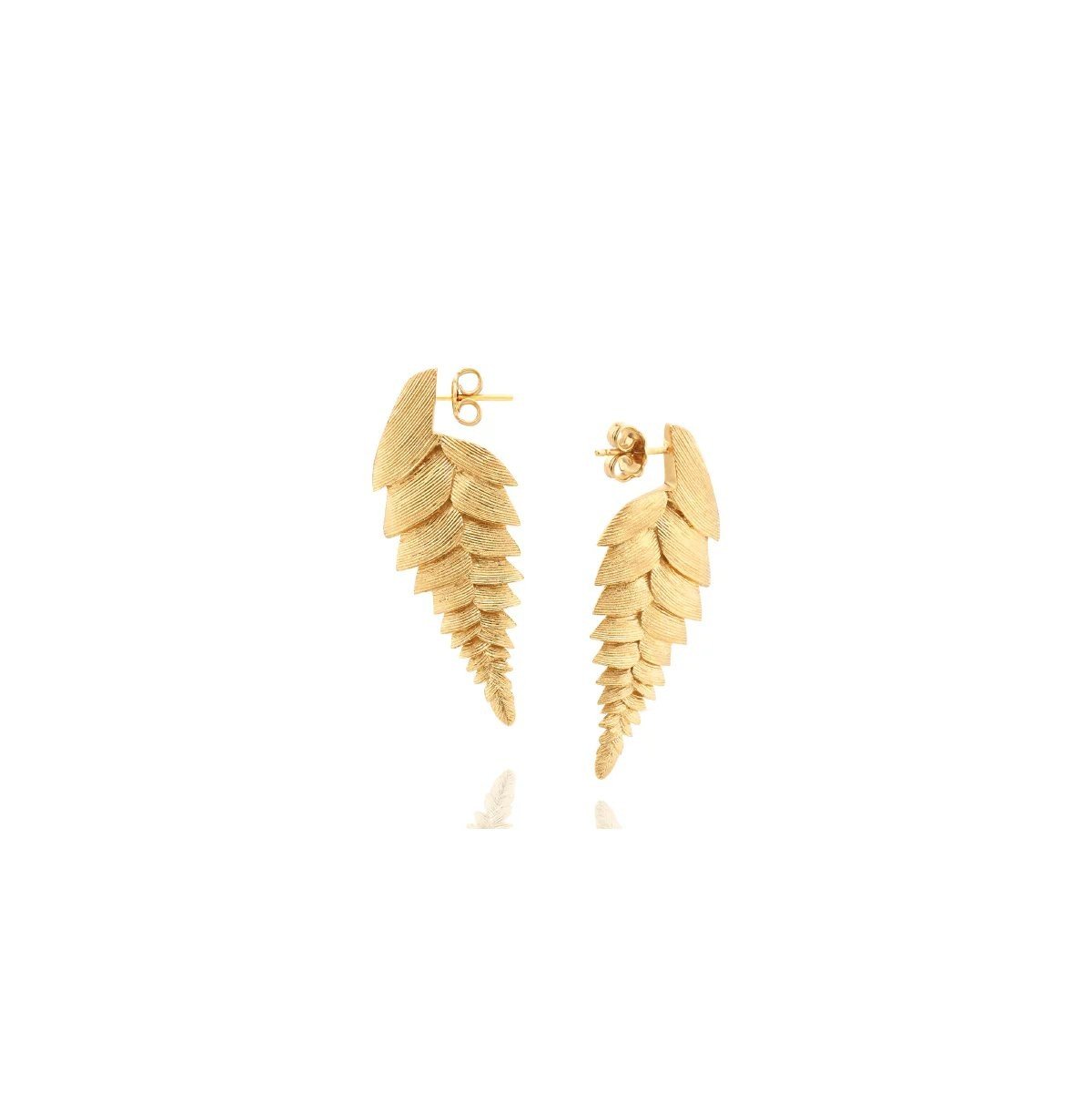 Bromelia Flower Braided Earrings - Sopro