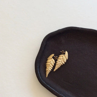 Bromelia Flower Braided Earrings - Sopro