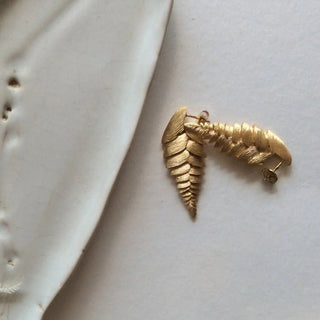 Bromelia Flower Braided Earrings - Sopro