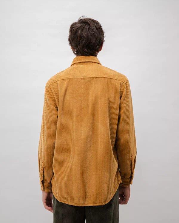 Corduroy Overshirt Camel - Brava Fabrics