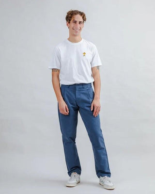 Brava Gum Pleated Pants Indigo